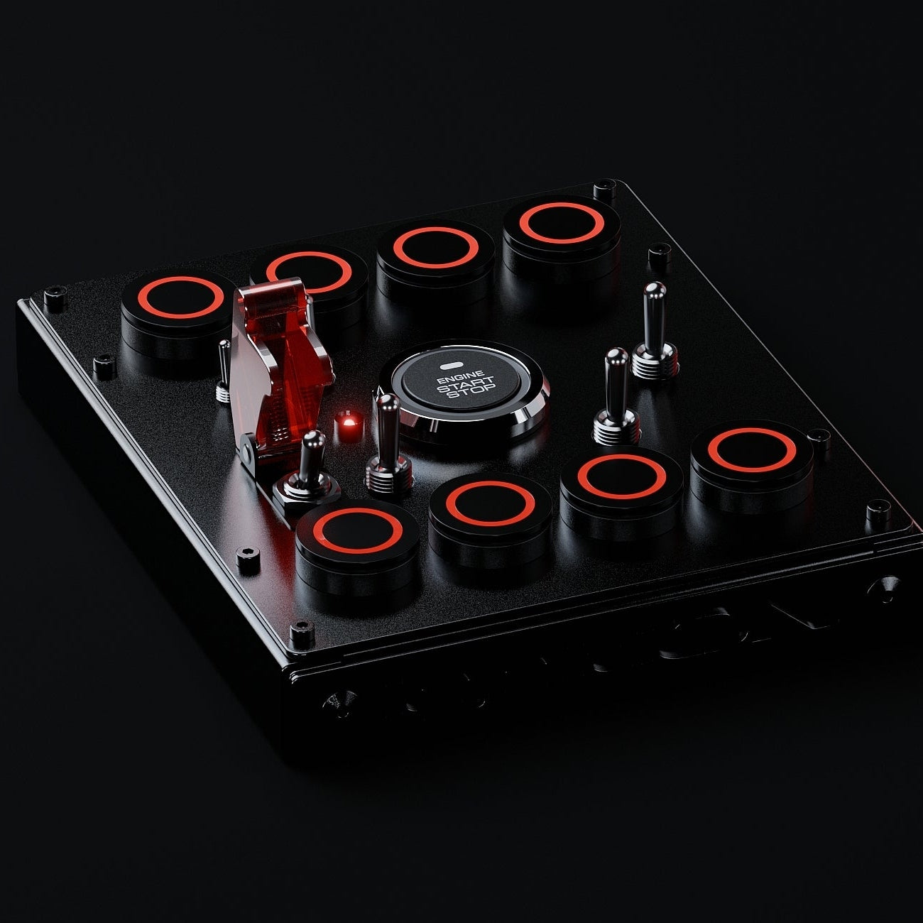 Ignition Button Box - MINI RR T