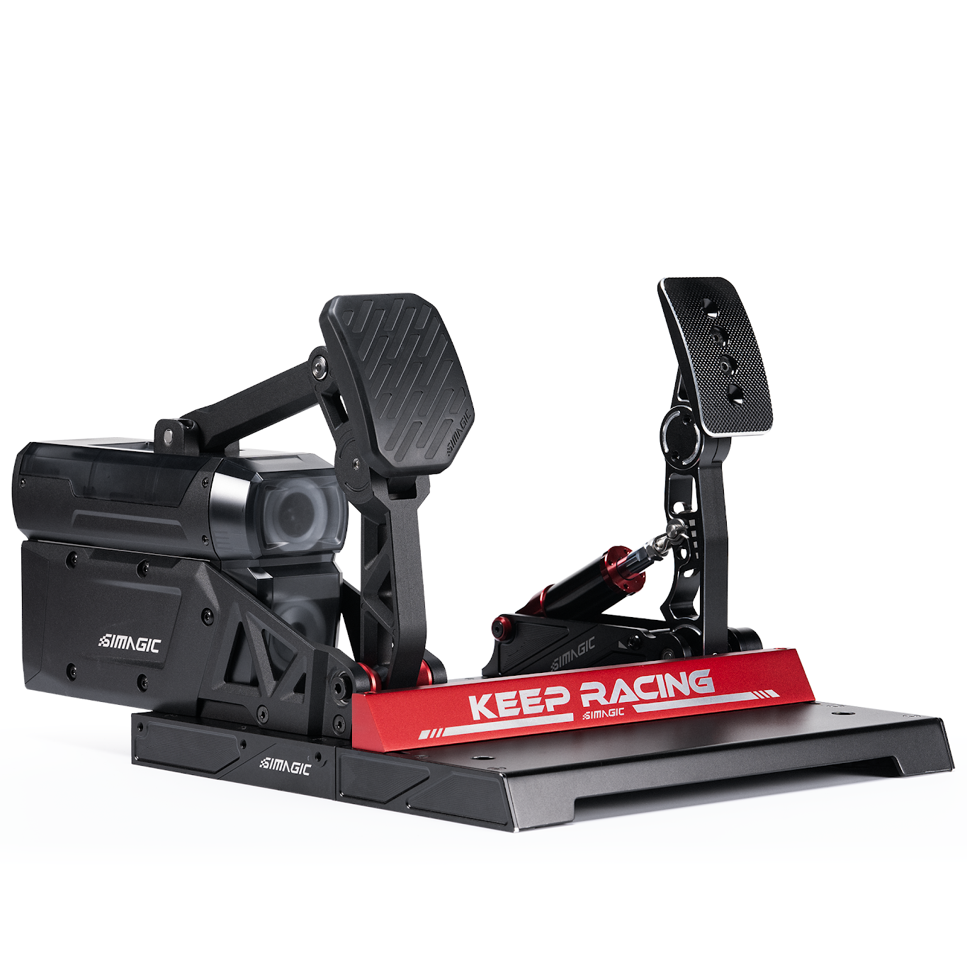 Simagic P-Active P1000-FB Bundle, side angle