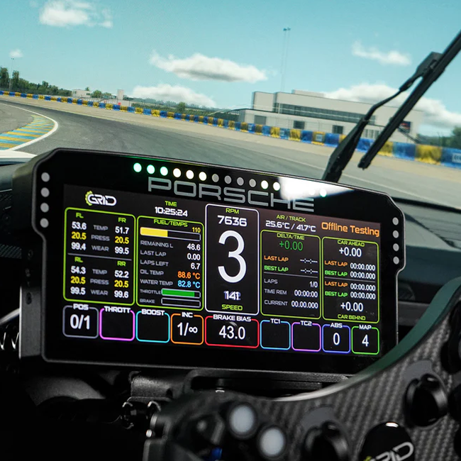 Porsche 911 GT3 Cup Dashboard Display Unit