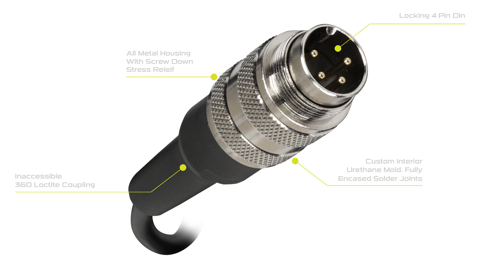 GSI Spec 3 USB-A Cable Short - detail