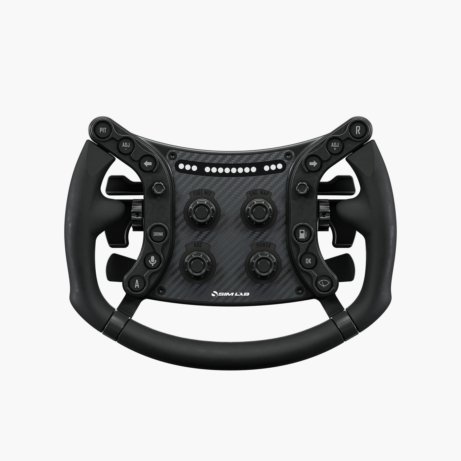 Sim-Lab GTSL Pro Sim Racing Steering Wheel - front