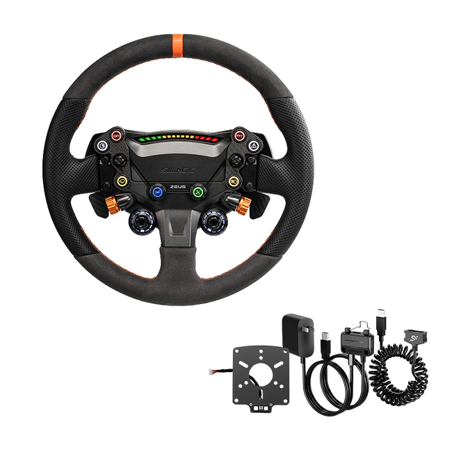 Simagic Zeus Sport without MagicDash 4, paired with MagLink Pro wired connectivity
