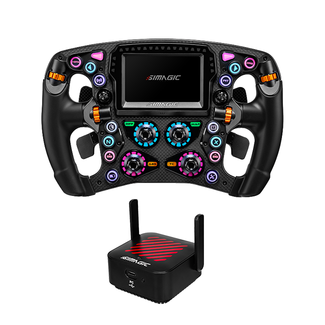 Simagic Zeus Formula with MagicDash 4 and AirLink wireless connectivity bundle