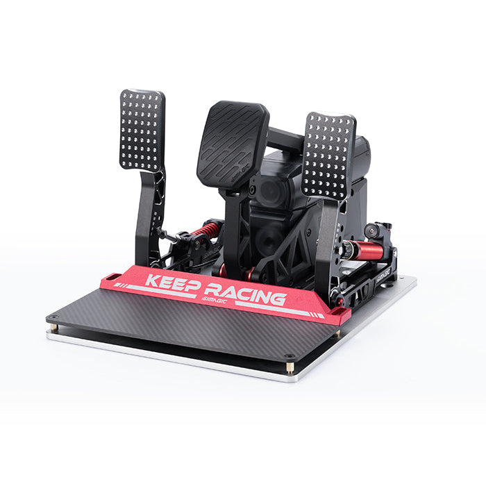 Simagic P-Active pedals on the P-Active Baseplate
