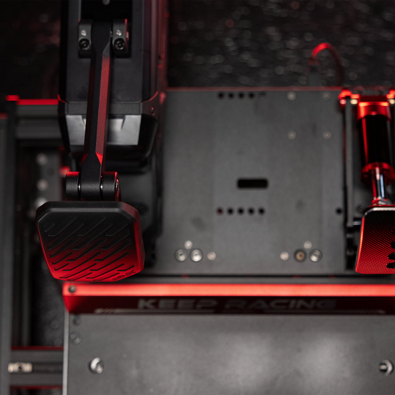 Simagic P-Active P1000-FB Bundle installed in a cockpit