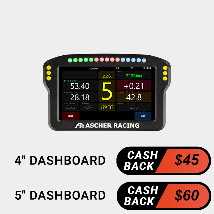 Ascher-Racing Dashboard 5"
