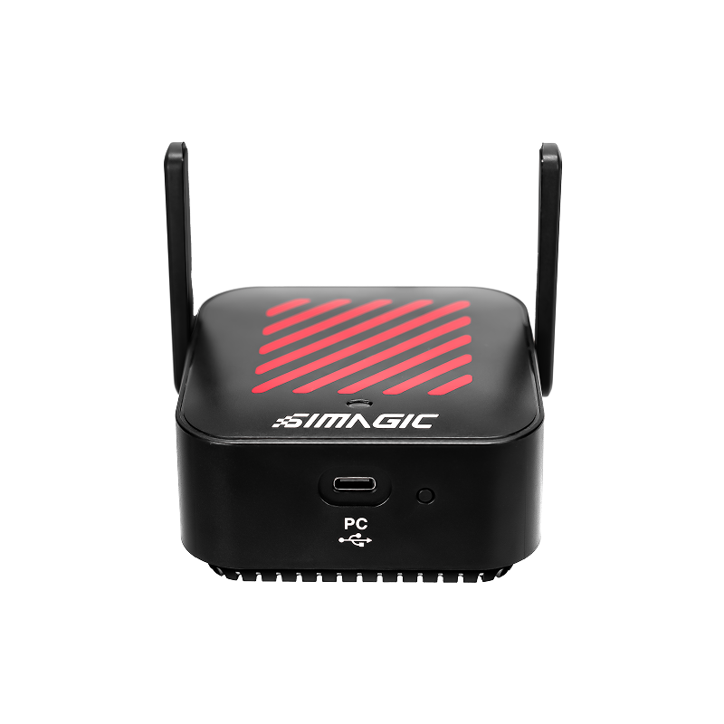 Simagic AirLink wireless hotspot for low-latency MagicDash 4 telemetry