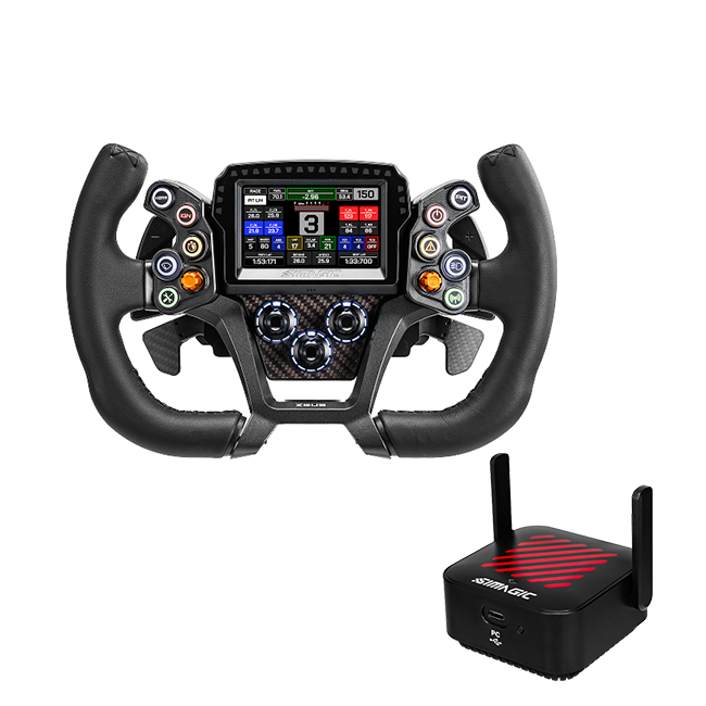 Simagic Zeus GT with MagicDash 4 and AirLink wireless connectivity bundle