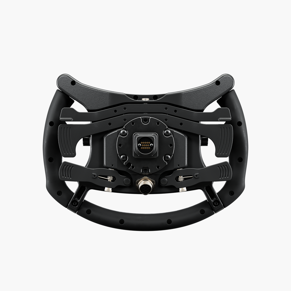 Sim-Lab GTSL Pro Sim Racing Steering Wheel - rear showing paddles