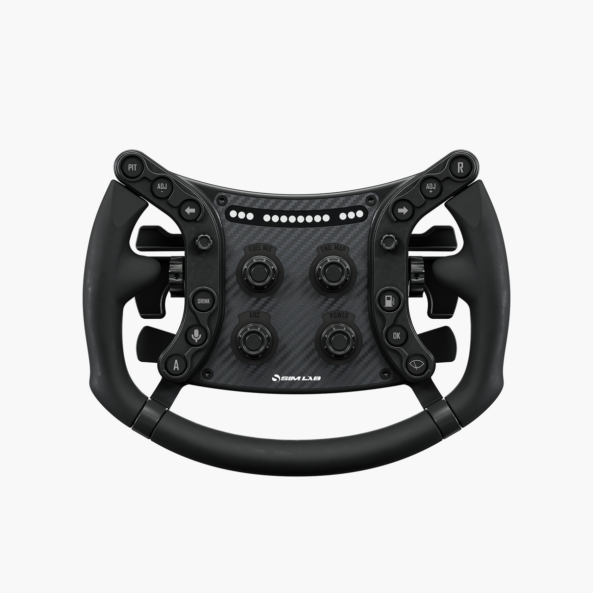 Sim-Lab GTSL Pro Sim Racing Steering Wheel - front