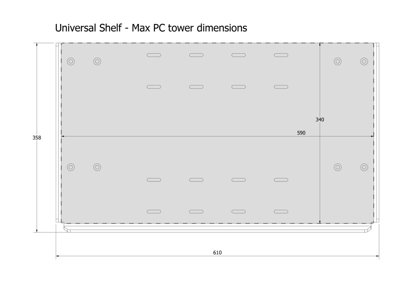 Sim - Lab |  Sim Shelf Universal