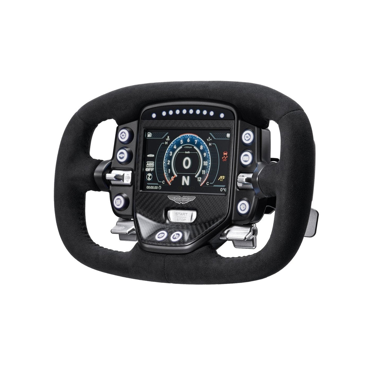 Simagic Aston Martin Valkyrie steering wheel with 5-inch touchscreen