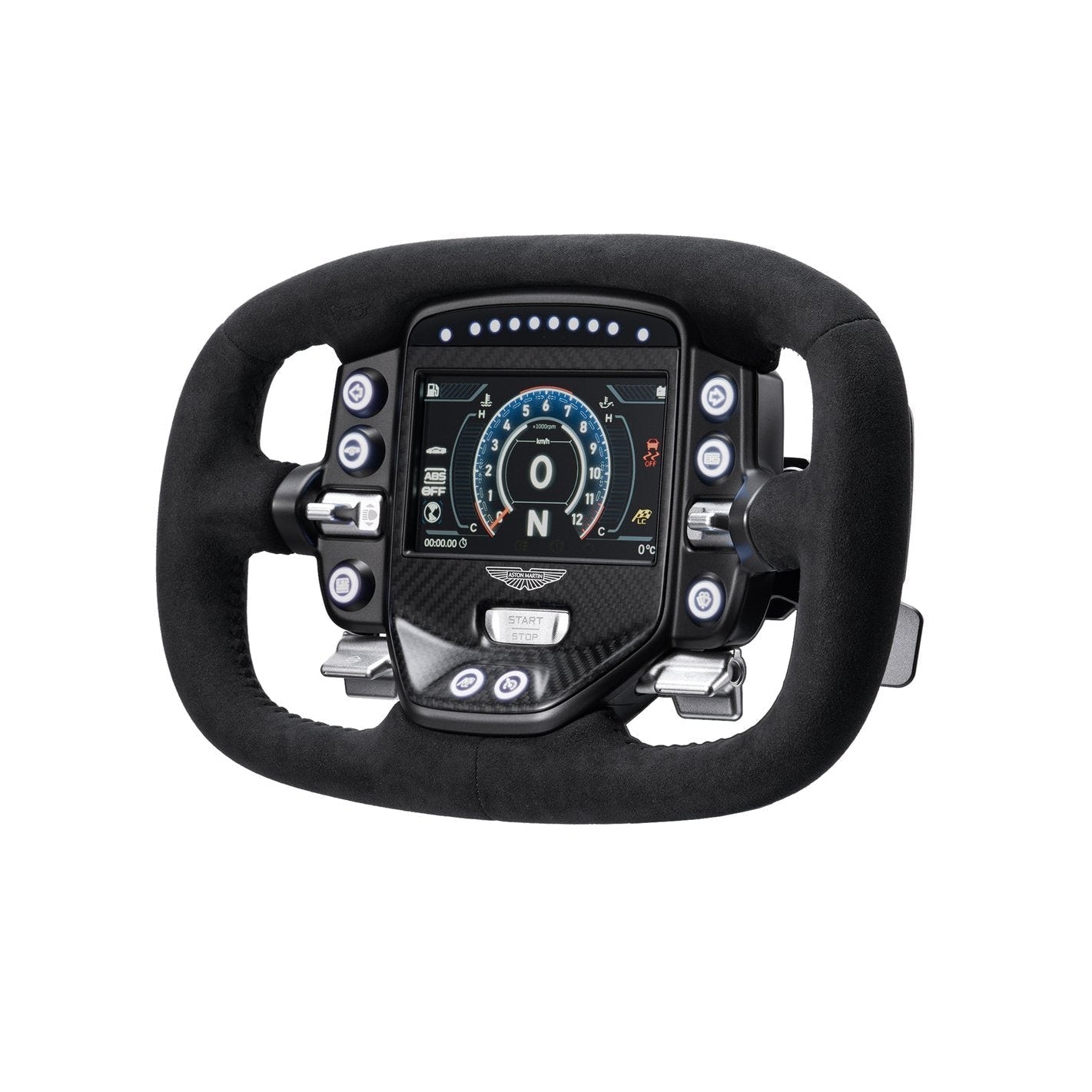Simagic Aston Martin Valkyrie steering wheel with 5-inch touchscreen