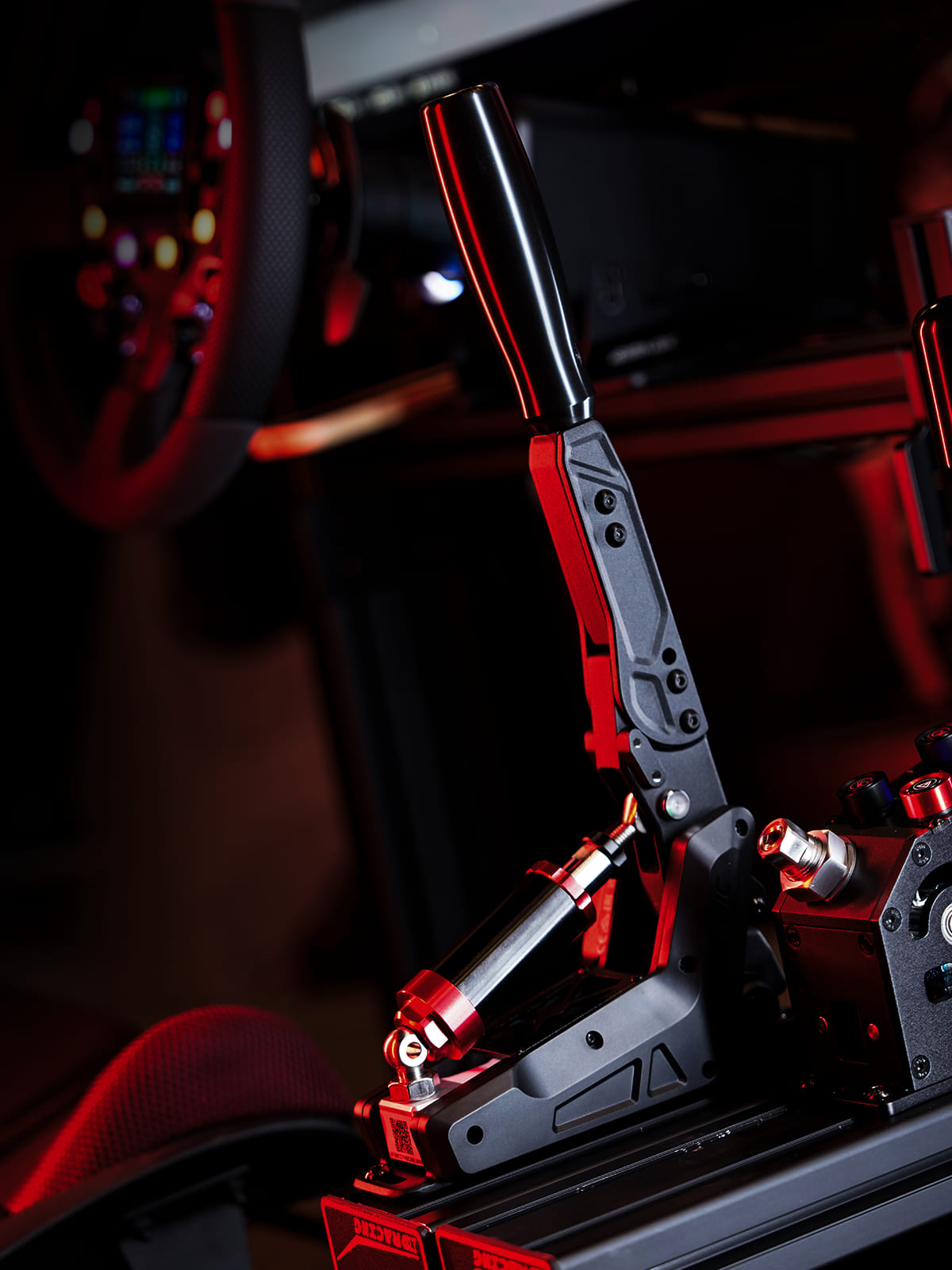 Simagic TB-Neo handbrake with interchangeable elastomer kit
