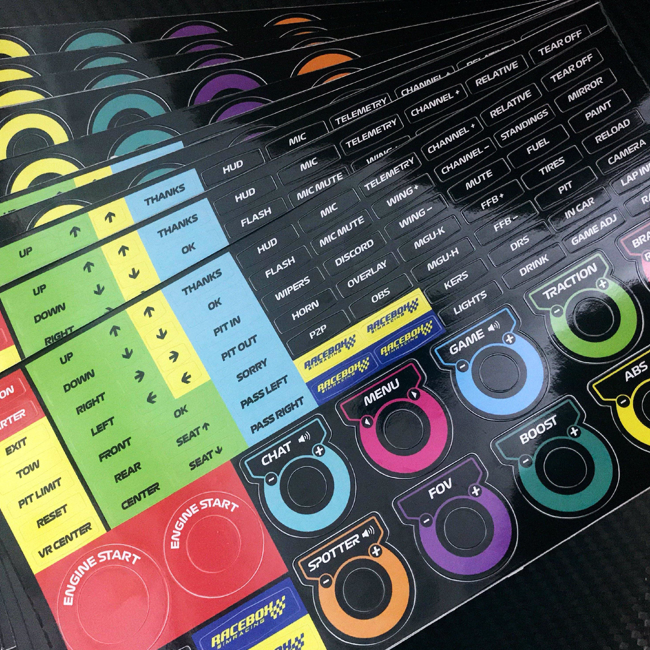 Add a racebox button box to your sim racing setup - SIMRIGS.com