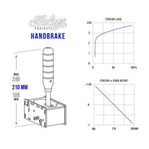 Add the precision Aiologs Handbrake to your sim setup